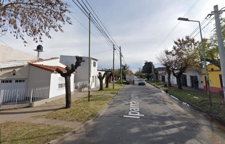 Sucedió en Iparraguirre al 200, en Parque Barón.