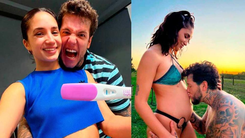 Melody Luz y Alex Caniggia: embarazo y palo a una panelista