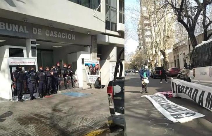 Fue esta mañana en La Plata.