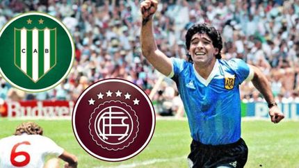 Banfield y Lanús recordaron la hazaña de Diego Maradona. Banfield y Lanús recordaron la hazaña de Diego Maradona.
