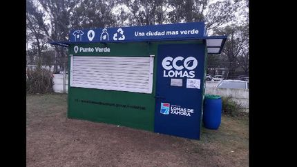 eco lomas: los vecinos ya pueden llevar sus residuos a la puerta del parque de finky eco lomas: los vecinos ya pueden llevar sus residuos a la puerta del parque de finky