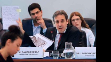 En Diputados, Ramos Padilla dio detalles sobre la causa judicial de espionaje y extorsión.