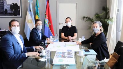 Reunión con representantes de Trenes Argentinos.