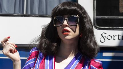 Sofía Gala, como su mamá Moria Casán.&nbsp;