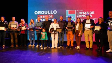 Los lomenses distinguidos con el premio Orgullo de ser de Lomas.