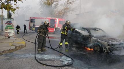 Ocurrió en la intersección de Larroque y Pasaje Pereyra.
