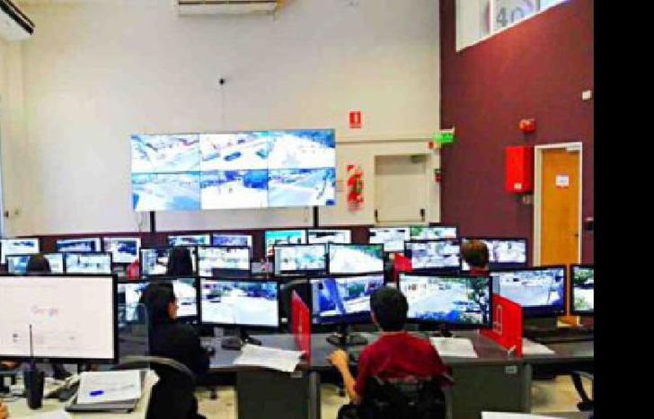 el momento de la detención fue captado por las cámaras de seguridad del Municipio de Lanús.