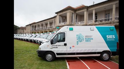 provincia entrego una nueva ambulancia de terapia intensiva para la region