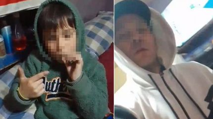 El menor fue puesto a resguardo junto con su hermano.