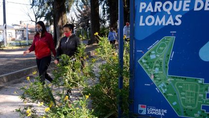 El 20 de noviembre en el Parque de Lomas.