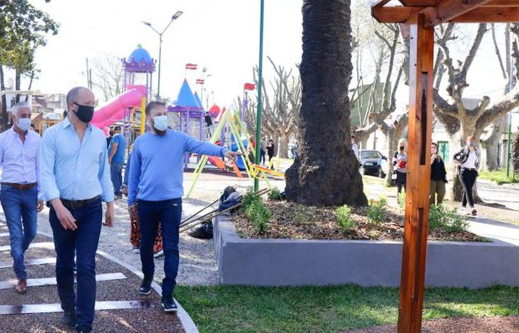 Insaurralde participó de la inauguración.