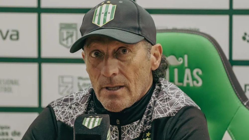 Pdro Troglio se descargó en la conferencia de prensa.
