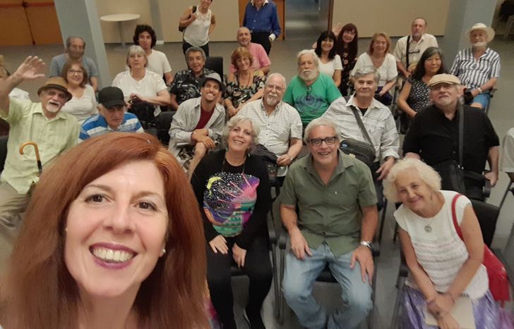 Juan Botana en uno de sus encuentros.&nbsp;