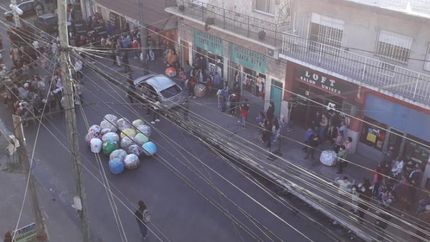 La comunidad acompañó el rezo del santo rosario.
