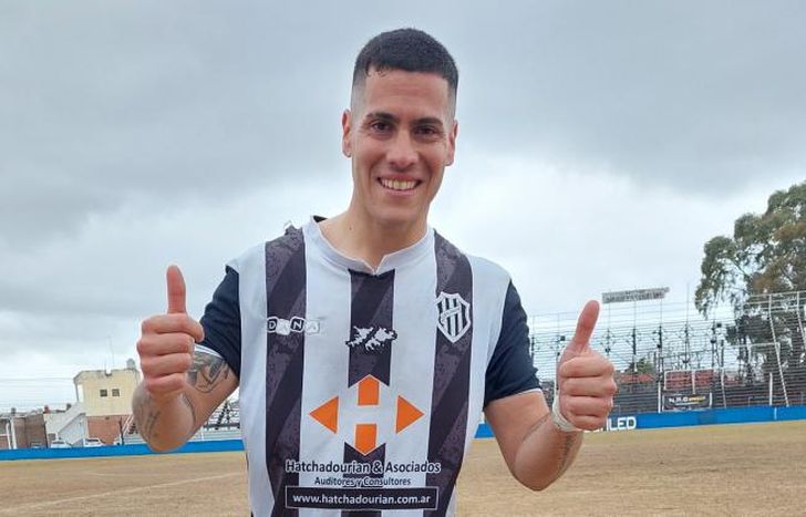 Blas Sosa fue clave para el triunfo marcando el único tanto.