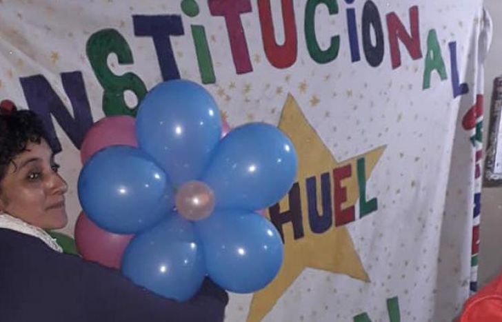 Para un festejo con todas las familias del barrio.