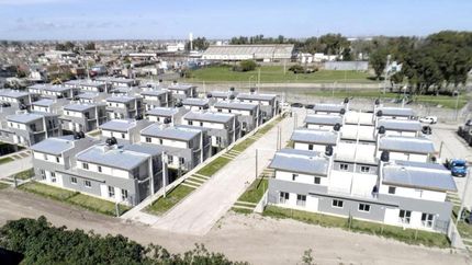 Construyeron 190 casas en el barrio La Herradura, de Fiorito.