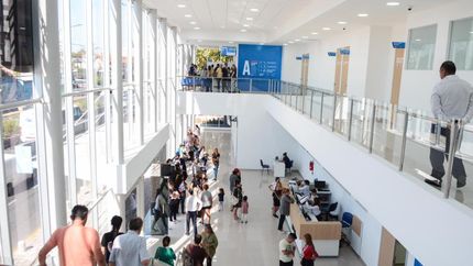 En marzo inauguraron el Hospital de Diagnóstico Inmediato de Temperley.