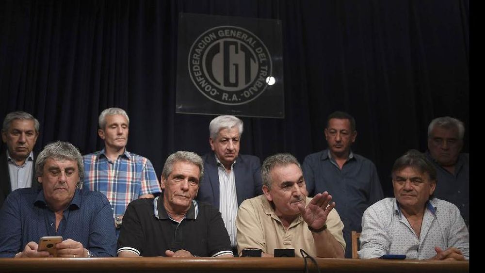 Cambiemos busca limitar el mandato de los sindicalistas
