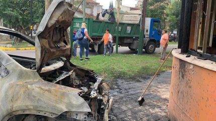 destaco la labor de los bomberos; podria haber sido mas grave