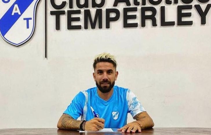 Patricio Cucchi se prepara para afrontar el próximo torneo de la Primera Nacional con Temperley.