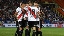 Con una notable producción futbolística, el Millonario ganó con comodidad en Mendoza.
