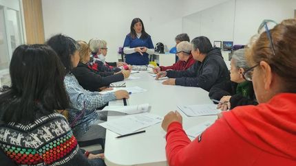 En el Hospital de Banfield hay talleres de danza y estimulación cognitiva.