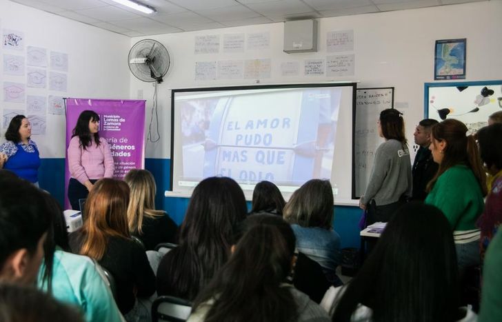Jornada de reflexión en la Secundaria N°43 de Fiorito.