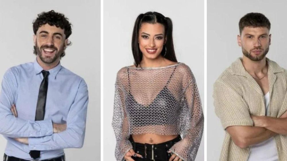 Ulises, Luz y Tato: los finalistas de Gran Hermano.