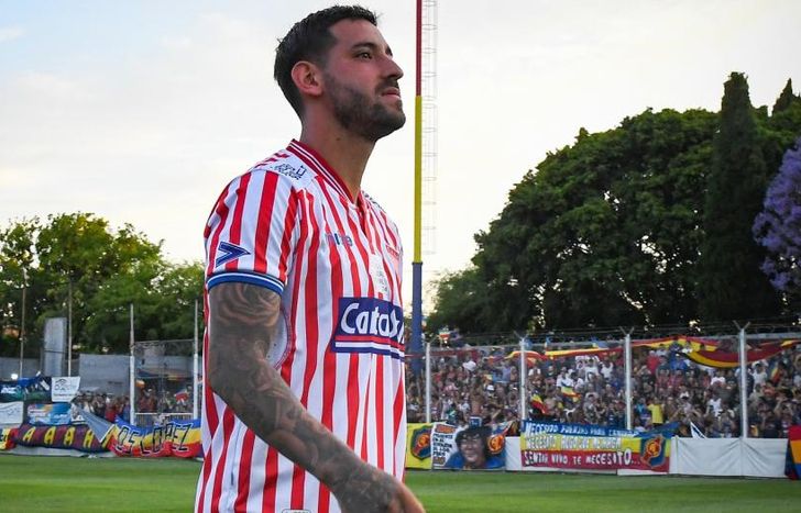 En la final ante Colegiales, jugó su último partido en Los Andes.