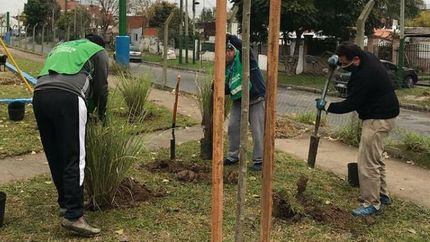 Se realizaron en la plaza Héctor Lencina, de San José.