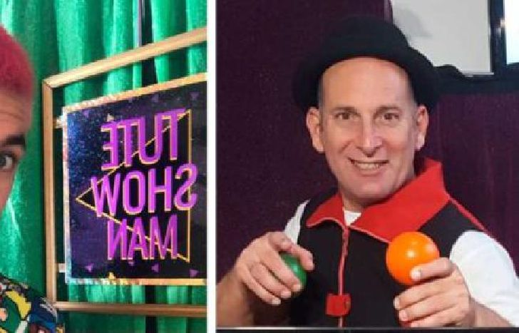 ambos artistas lomenses supieron transformarse para seguir trabajando y seguir alegrando a grandes y chicos.