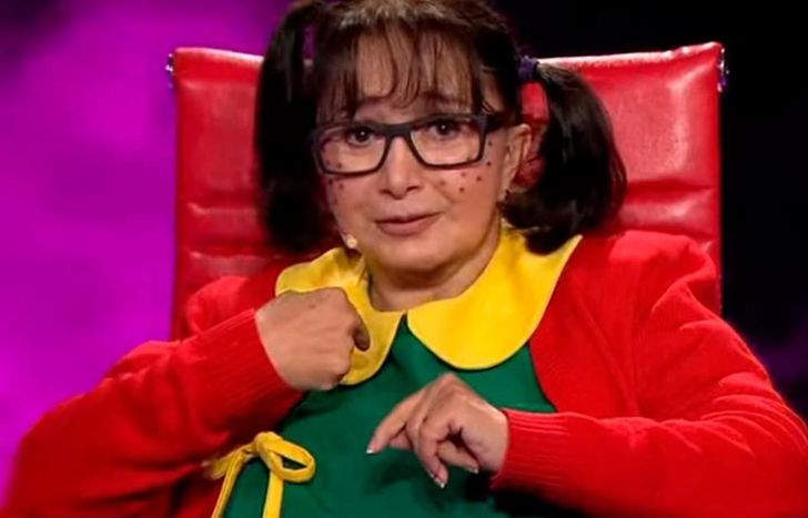 María Antonieta de las Nieves como La Chilindrina.