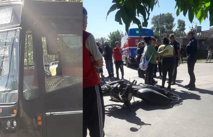 El choque ocurrió en Saladillo y Azamor.