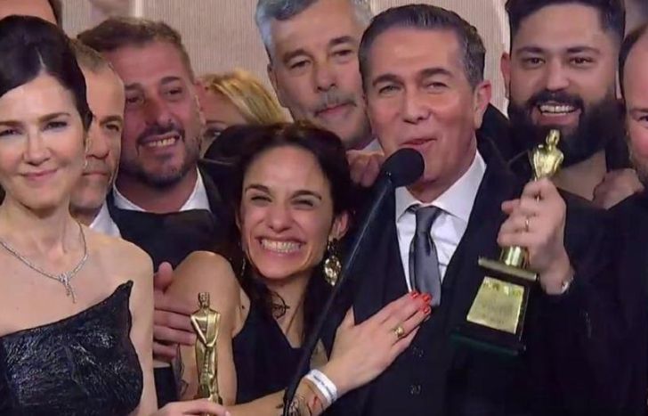 El Martín Fierro de Oro se lo llevó Telefe Noticias.