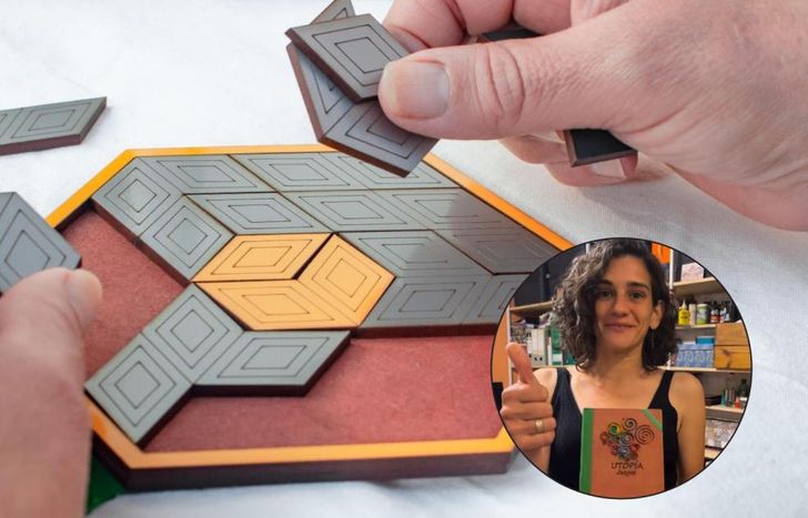 Los juegos están hechos completamente de manera artesanal.