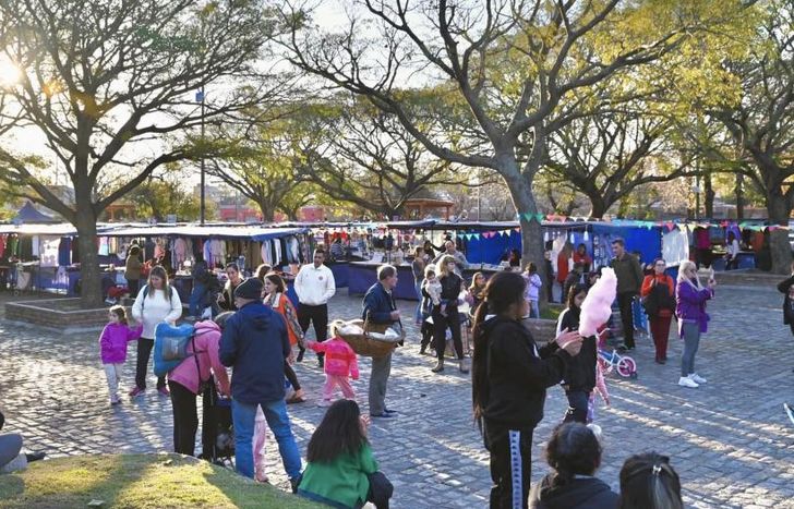 La Plaza Libertad tiene sectores recreativos, deportivos y de descanso.
