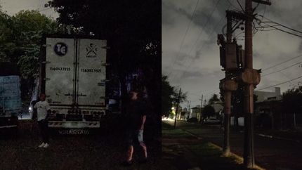 lomas: un camion arrastro cables, dano un transformador y los dejo sin luz