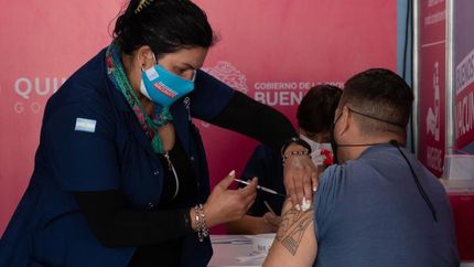 se anotaron como grupo de riesgo para vacunarse, pero no pudieron acreditarlo