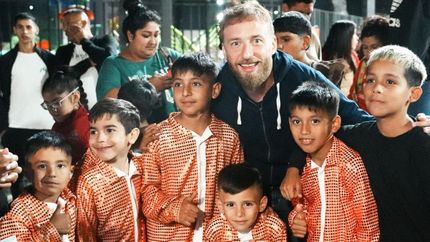 Federico Otermín, en las Murgas de Lomas.