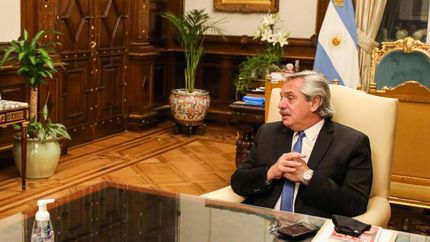 Fernández, optimista respecto a la llegada de vacunas.
