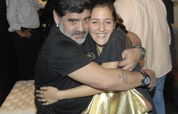 Diego y Jana Maradona.