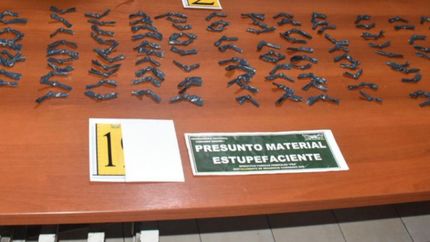 Al joven le incautaron 144 dosis de cocaína.