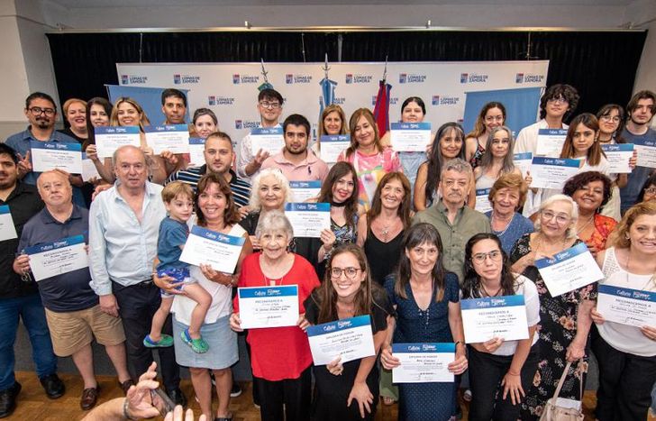 El encuentro se realizó en el Salón Eva Perón.