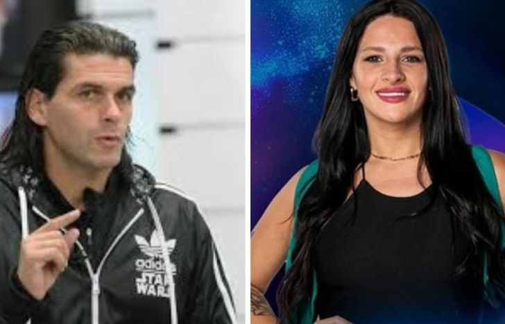 Alejandro Mancuso y su hija Chiara.