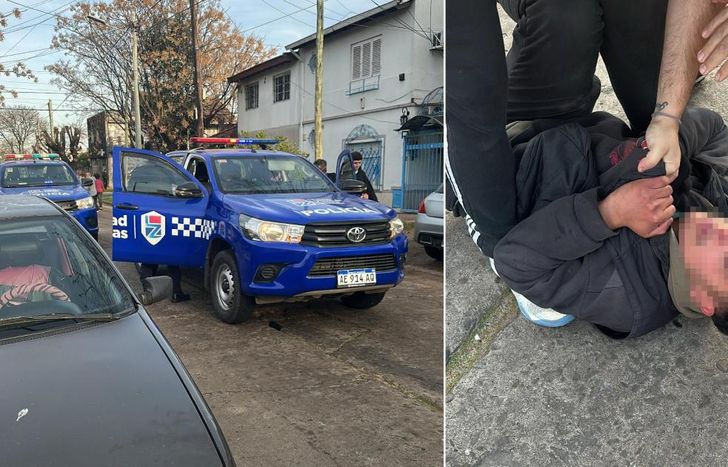 El malviviente terminó en la comisaría.