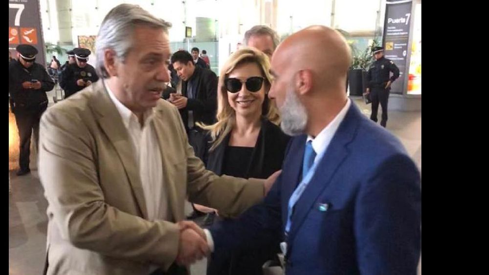 Alberto Fernández se reúne con López Obrador
