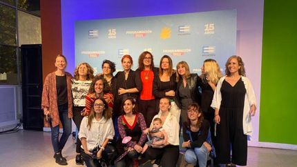 Parte del staff de la emisora.