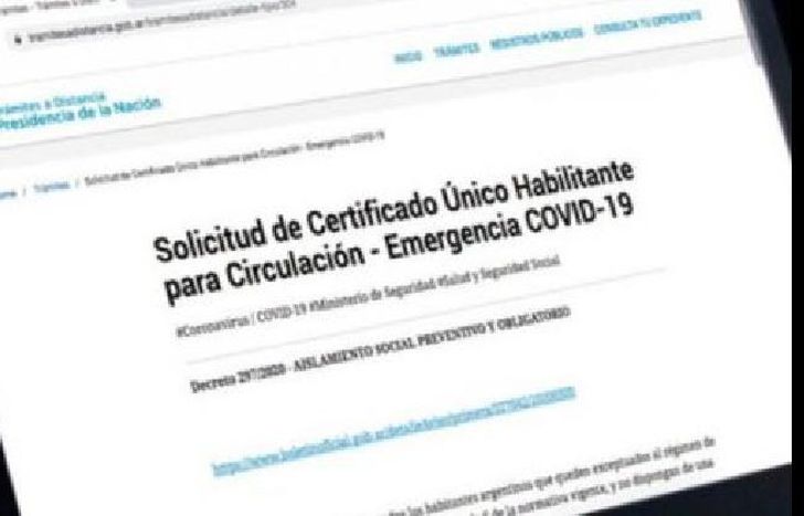 el certificado debe ser a través de la web.