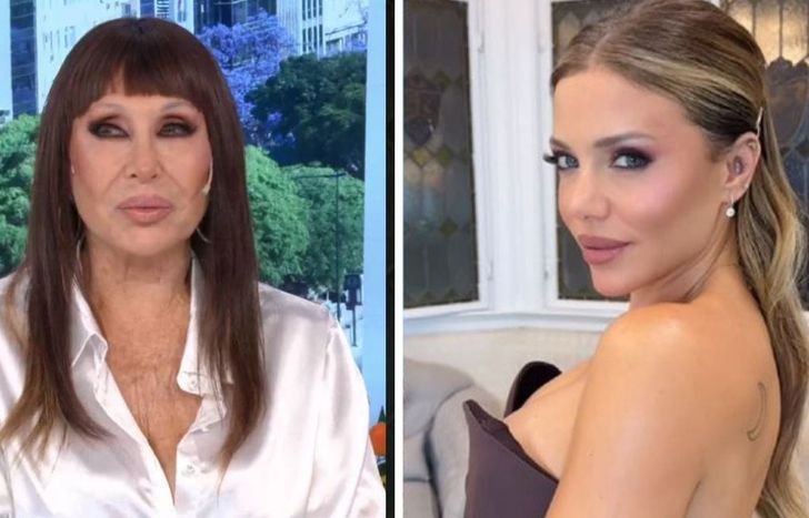 Moria Casán y Evangelina Anderson.&nbsp;